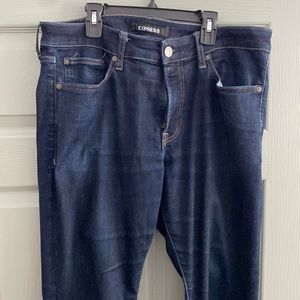 Men’s Express blue jeans hyper stretch slim 33x32.